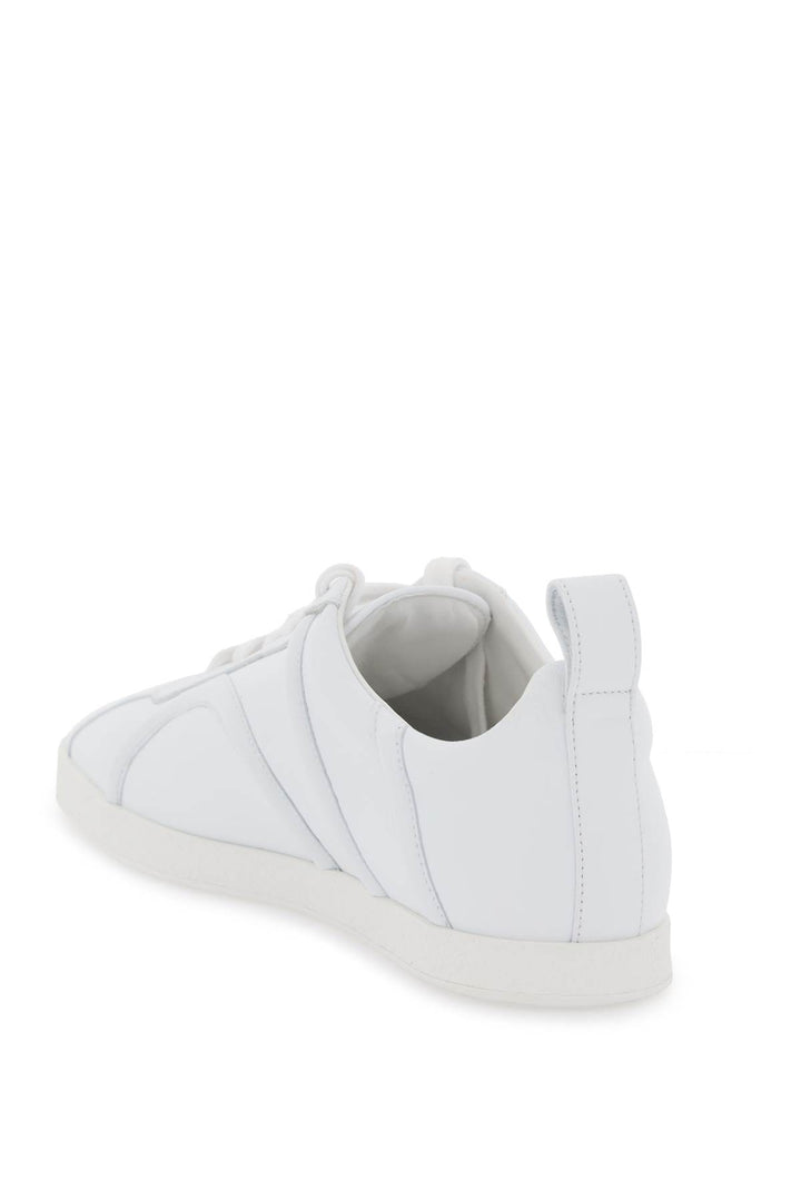 Toteme Leather Sneakers   Bianco