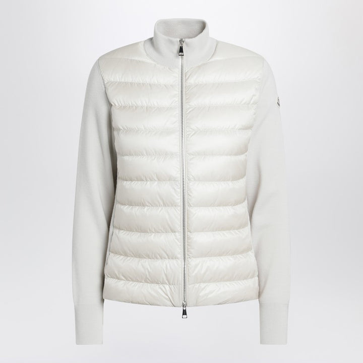 Moncler padded zip-up cardigan