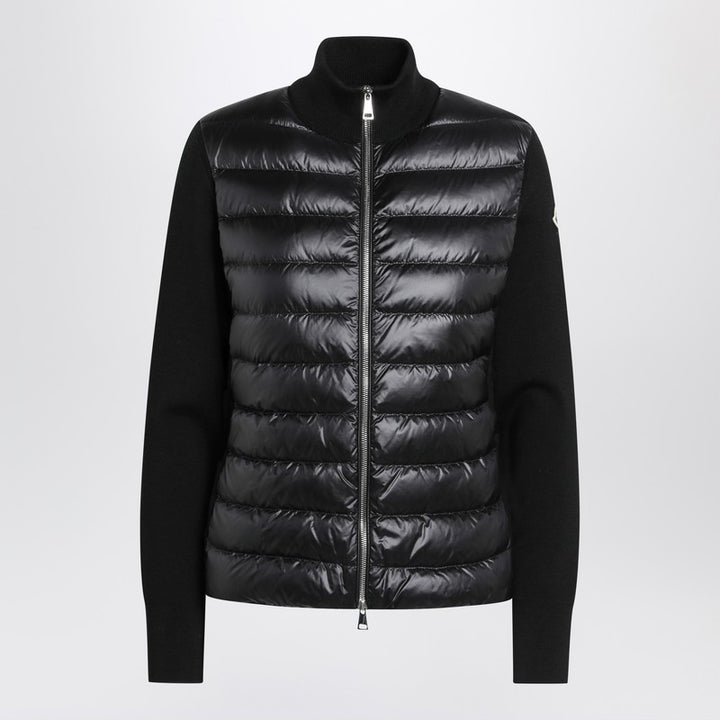 Moncler padded zip-up cardigan
