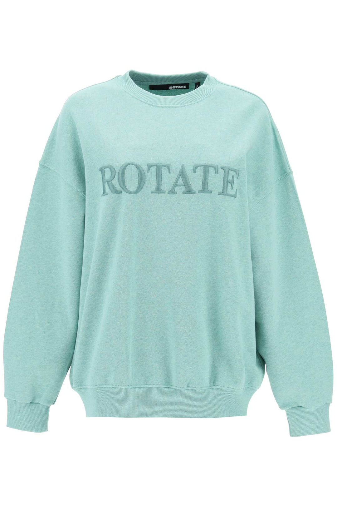 Rotate Organic Cotton Crewneck Sweatshirt   Green