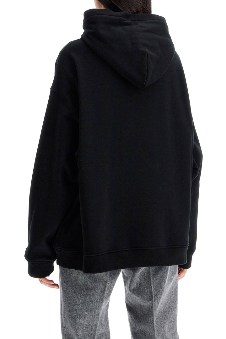Versace Hooded Sweatshirt With Med   Black