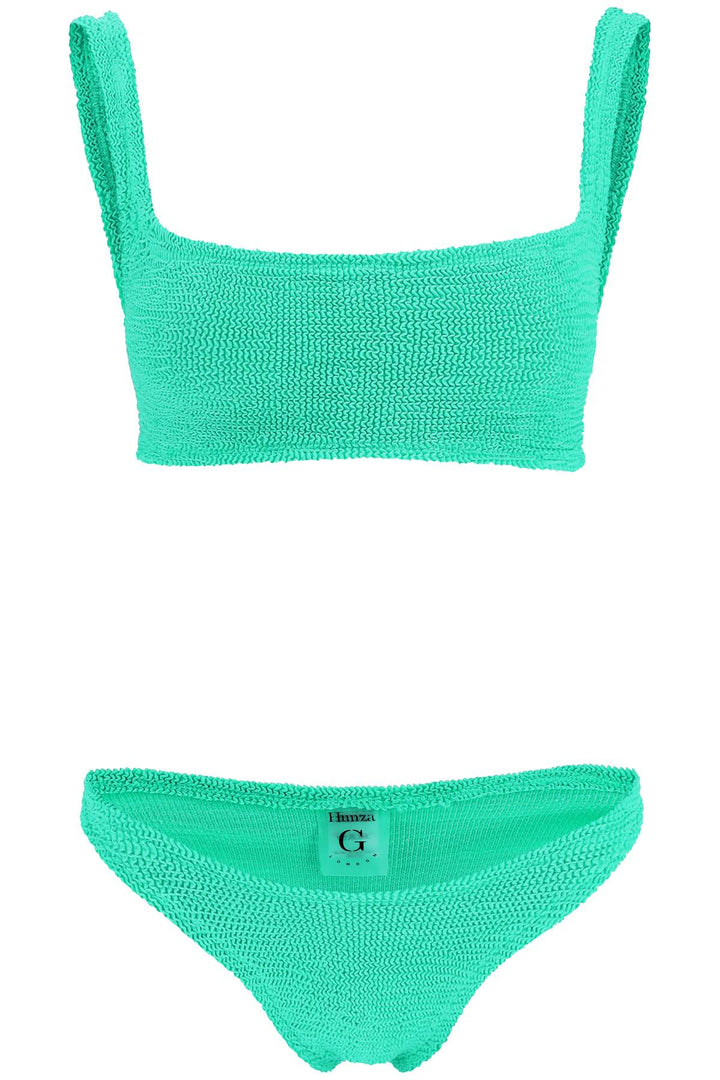Hunza G. Xandra Bikini Set   Green