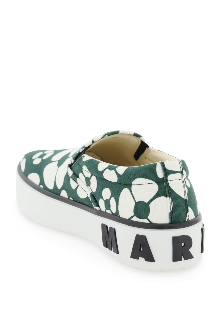 Marni X Carhartt Slip On Sneakers   Verde