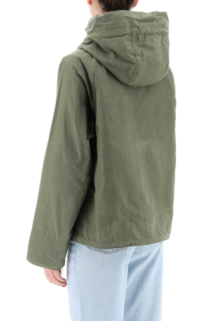 Barbour Nith Hooded Jacket With   Verde