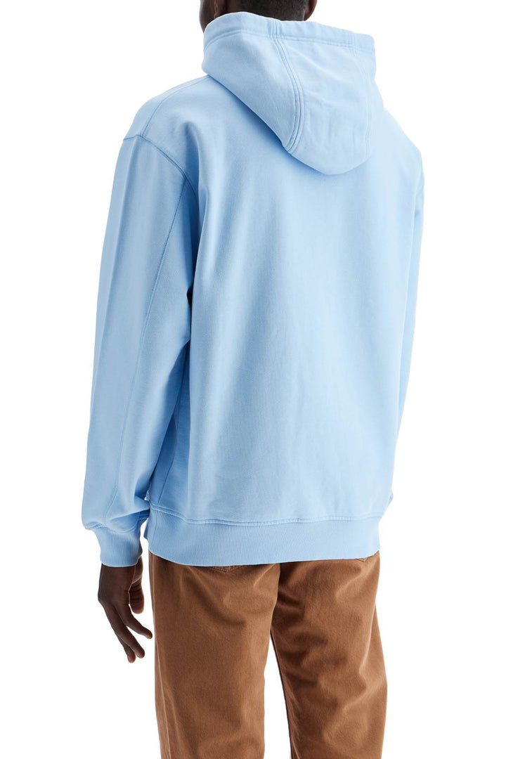 Casablanca Hooded Sweatshirt From Maison De   Light Blue