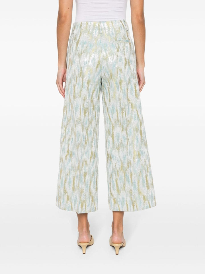 Erika Cavallini Semi Couture Trousers Multicolour
