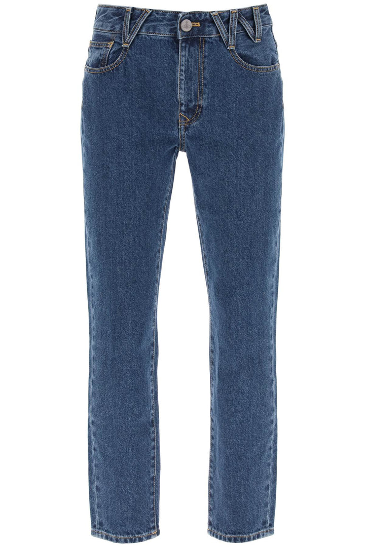 Vivienne Westwood W Harris Straight Leg Jeans   Blu
