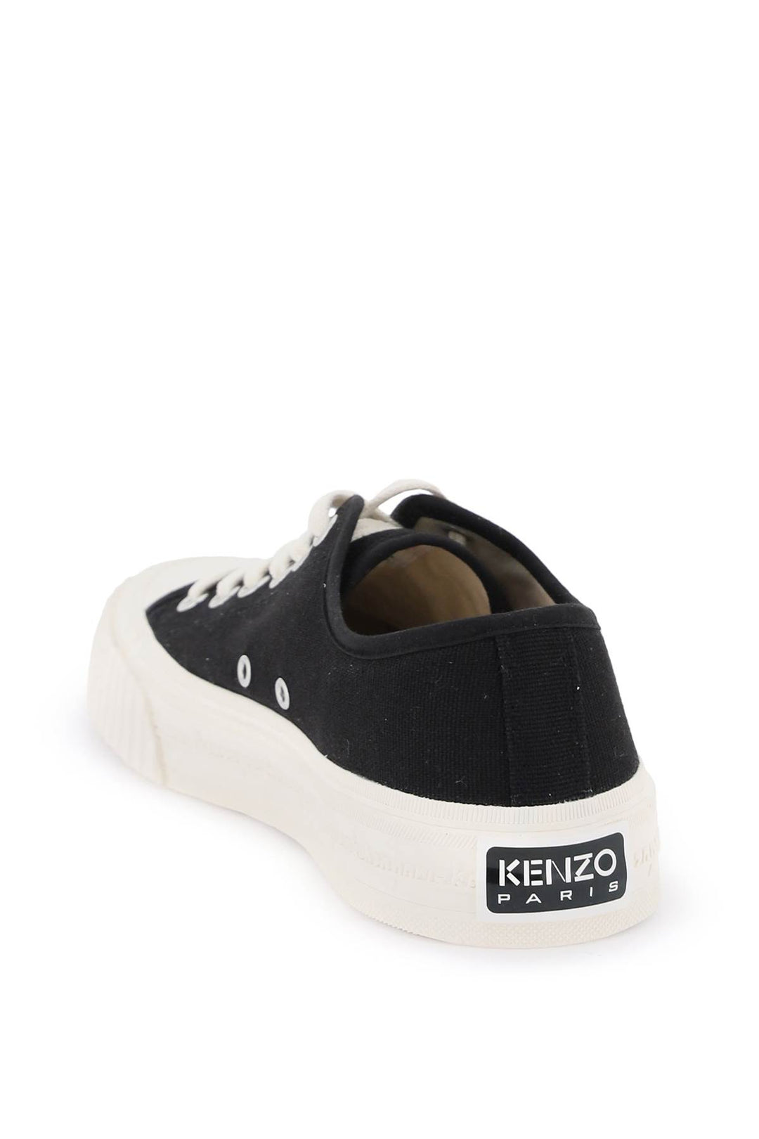 Kenzo Foxy Canvas Sneakers For Stylish   Nero