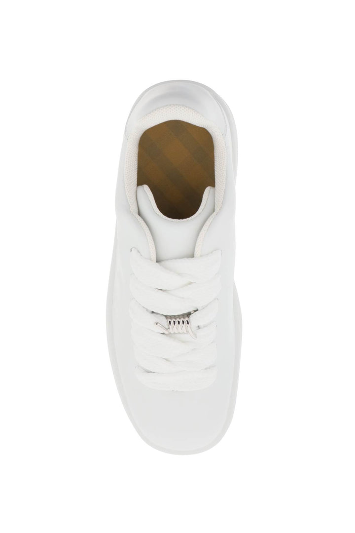 Burberry Leather Sneaker Storage Box   White
