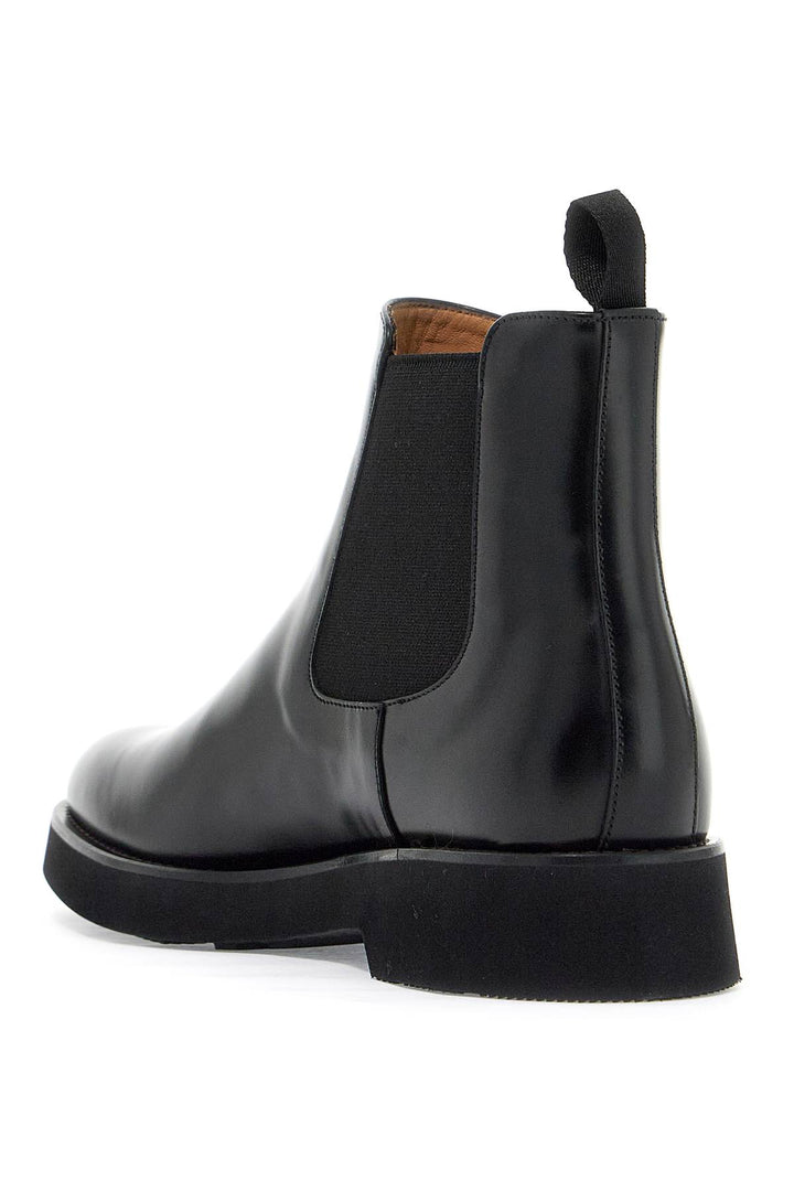 Church's Monmouth Chelsea Leather Brushed Ankle Boots   Black