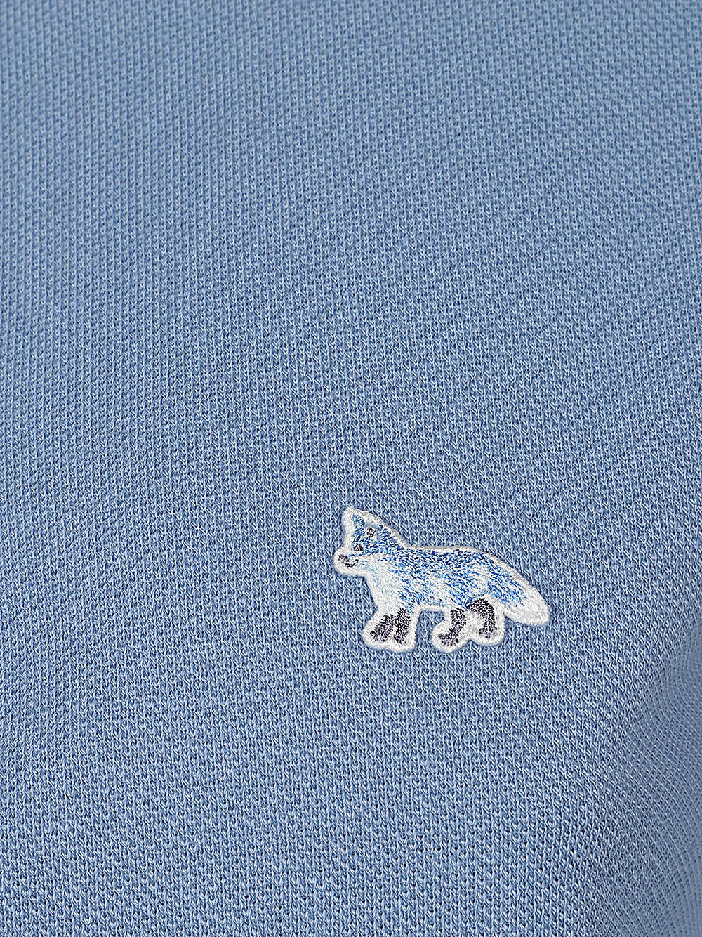 Maison Kitsune' T Shirts And Polos Clear Blue