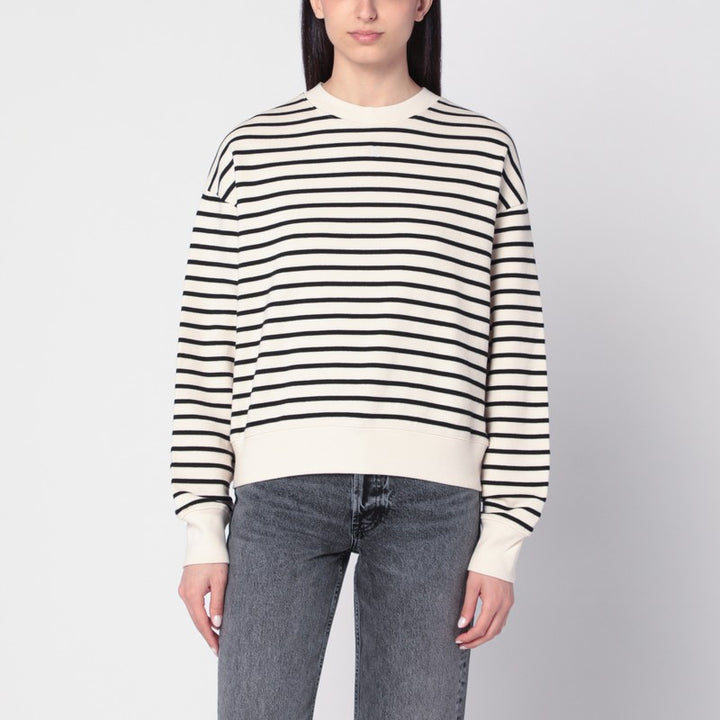 ANINE BING striped Dean sweatshirt