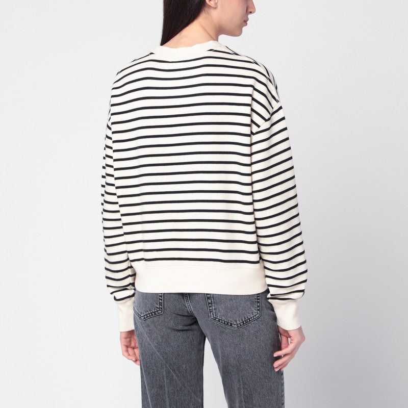 ANINE BING striped Dean sweatshirt