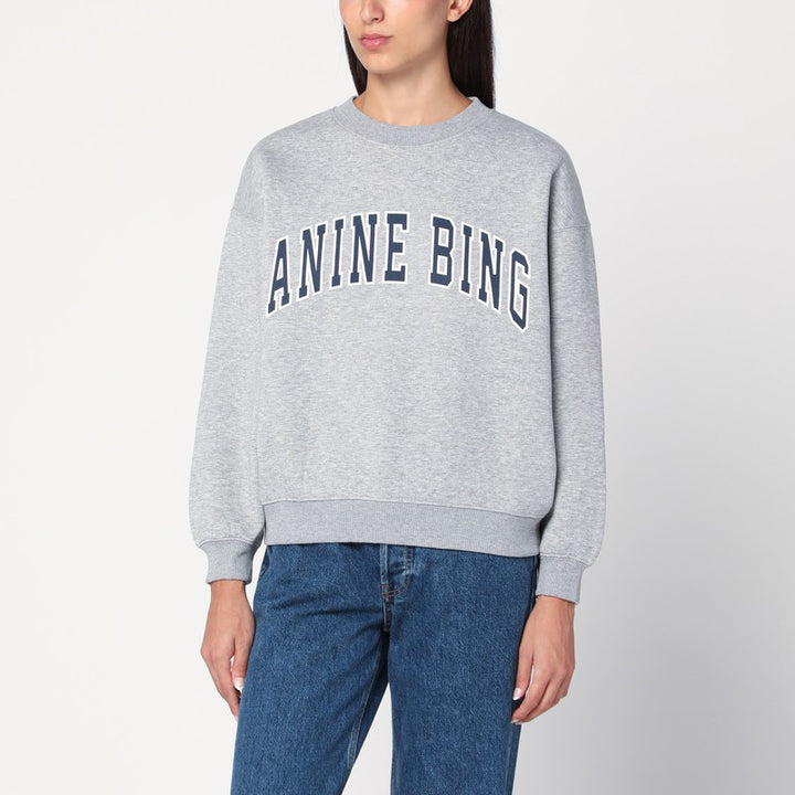 ANINE BING crewneck sweatshirt with logo