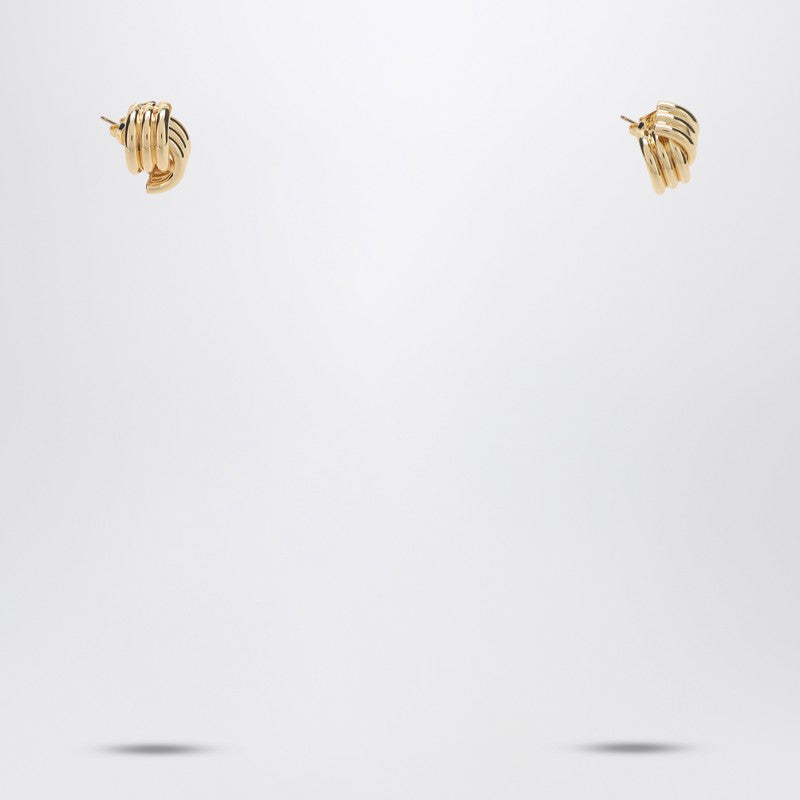 ANINE BING Gold-plated brass earrings