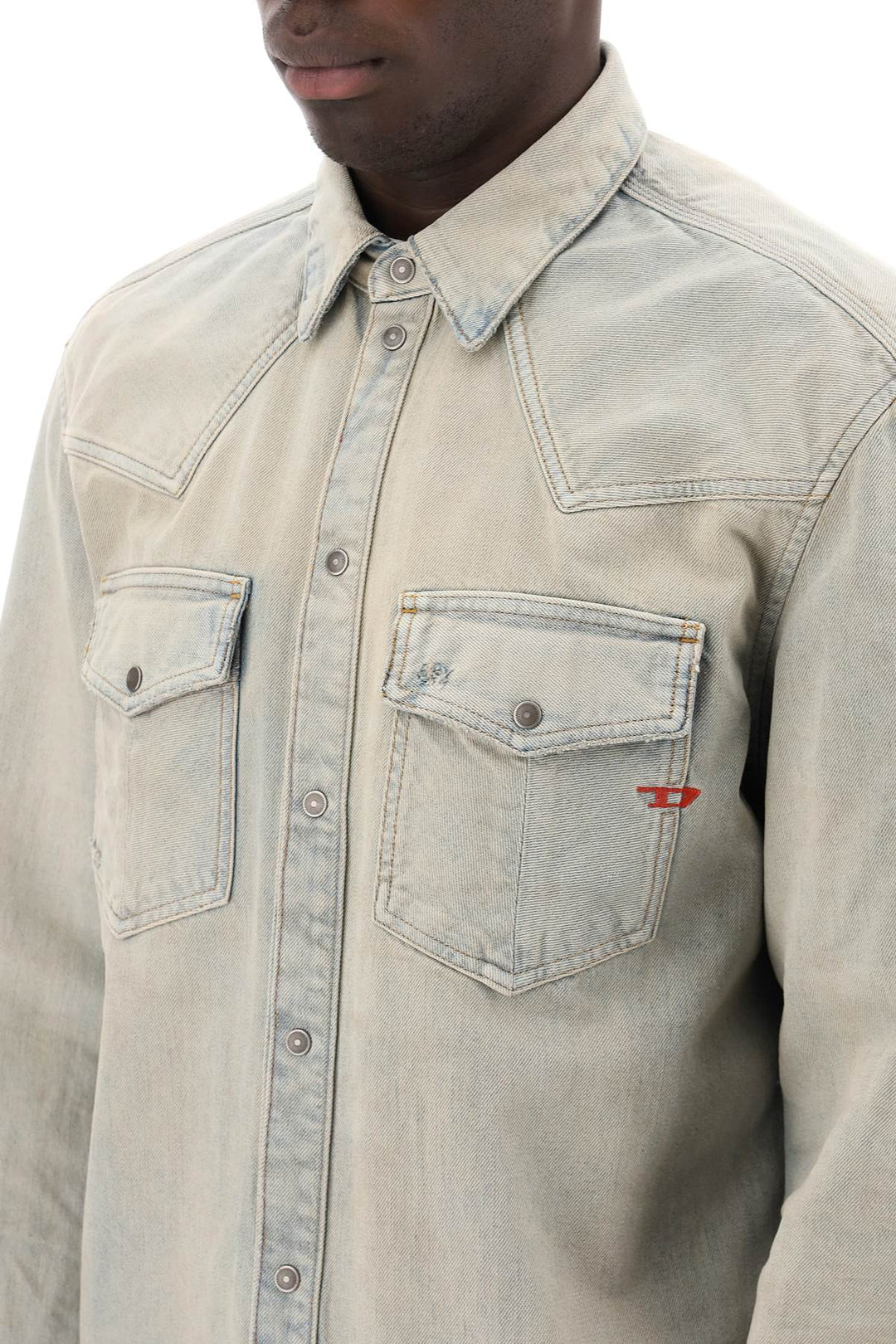 Diesel denim d-ocean Overshirt