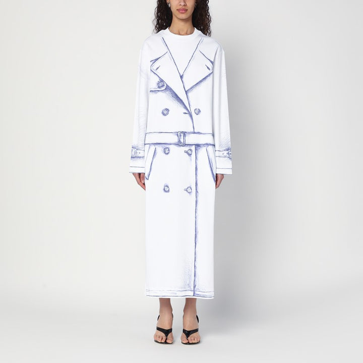 Moschino Trompe L'oeil dress