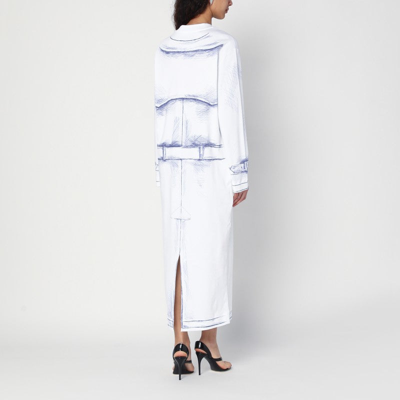 Moschino Trompe L'oeil dress