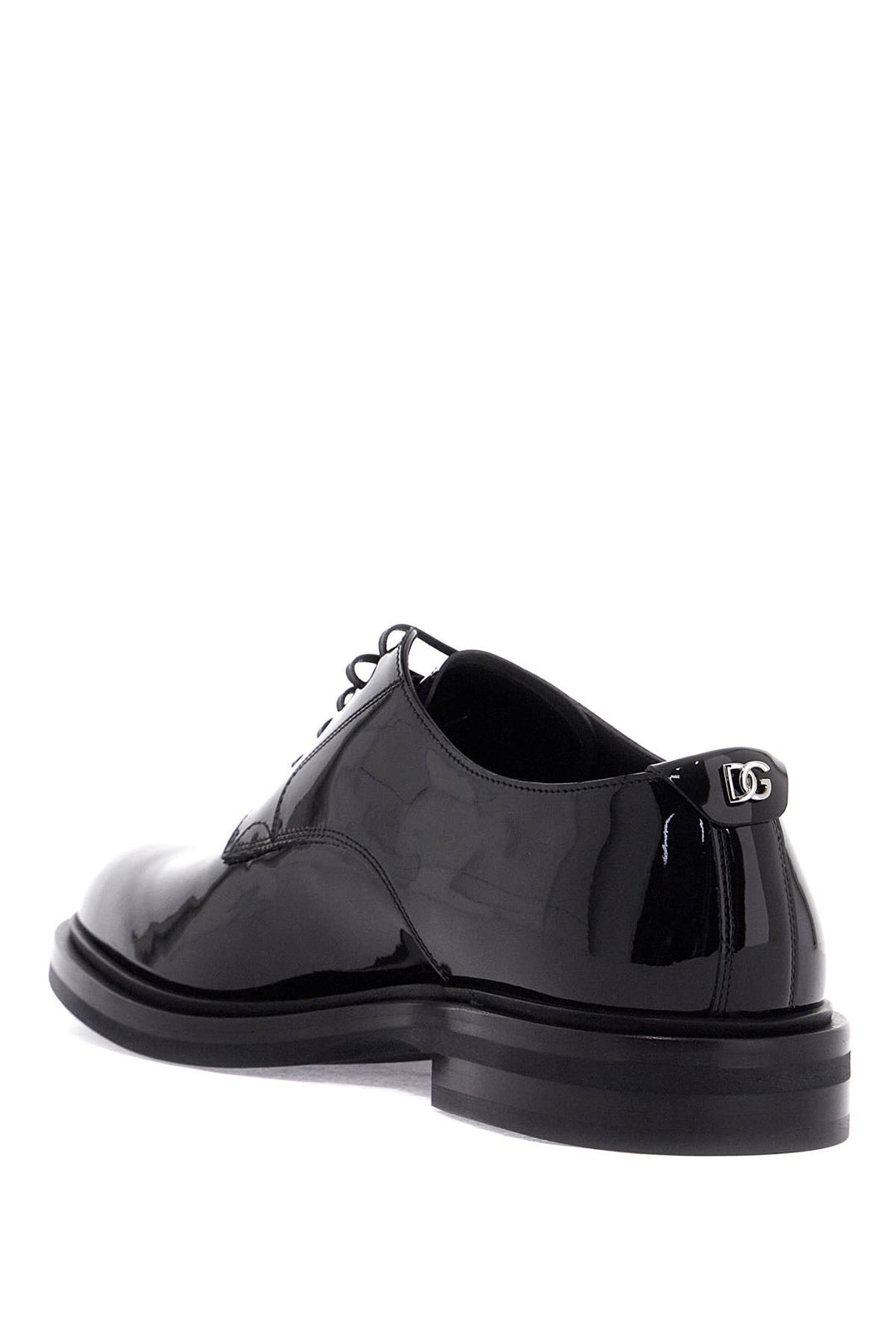 Dolce & Gabbana patent leather derby lace-ups