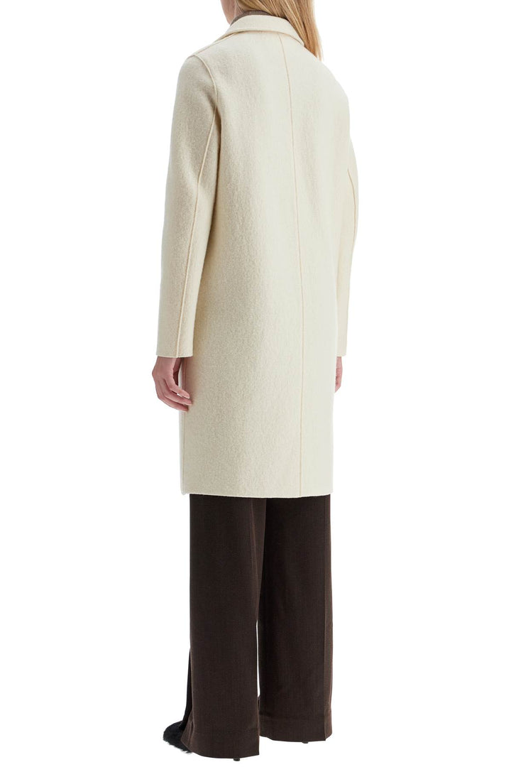 Harris Wharf London single-breasted wool coat