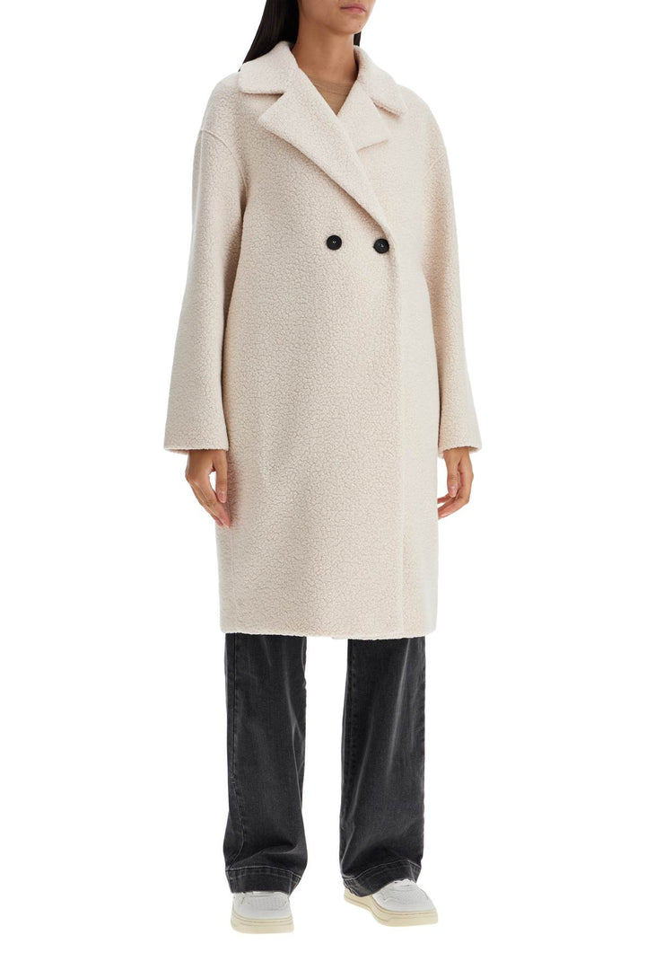 Harris Wharf London double-breasted wool coat