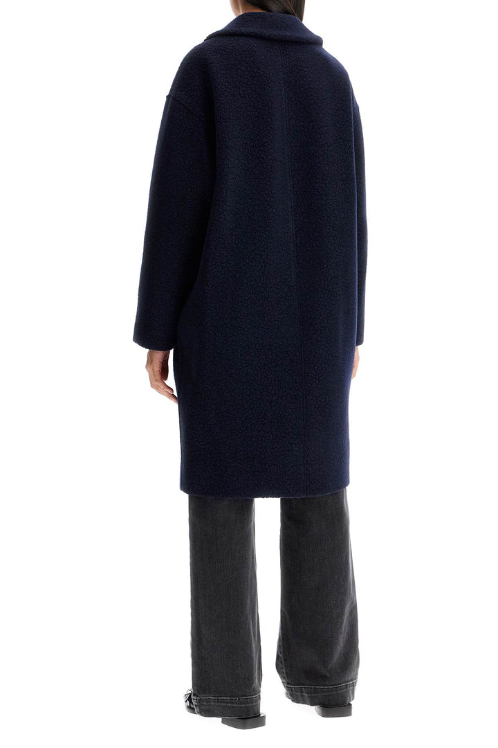 Harris Wharf London double-breasted wool coat