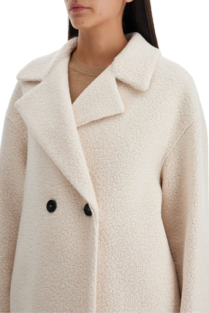 Harris Wharf London double-breasted wool coat