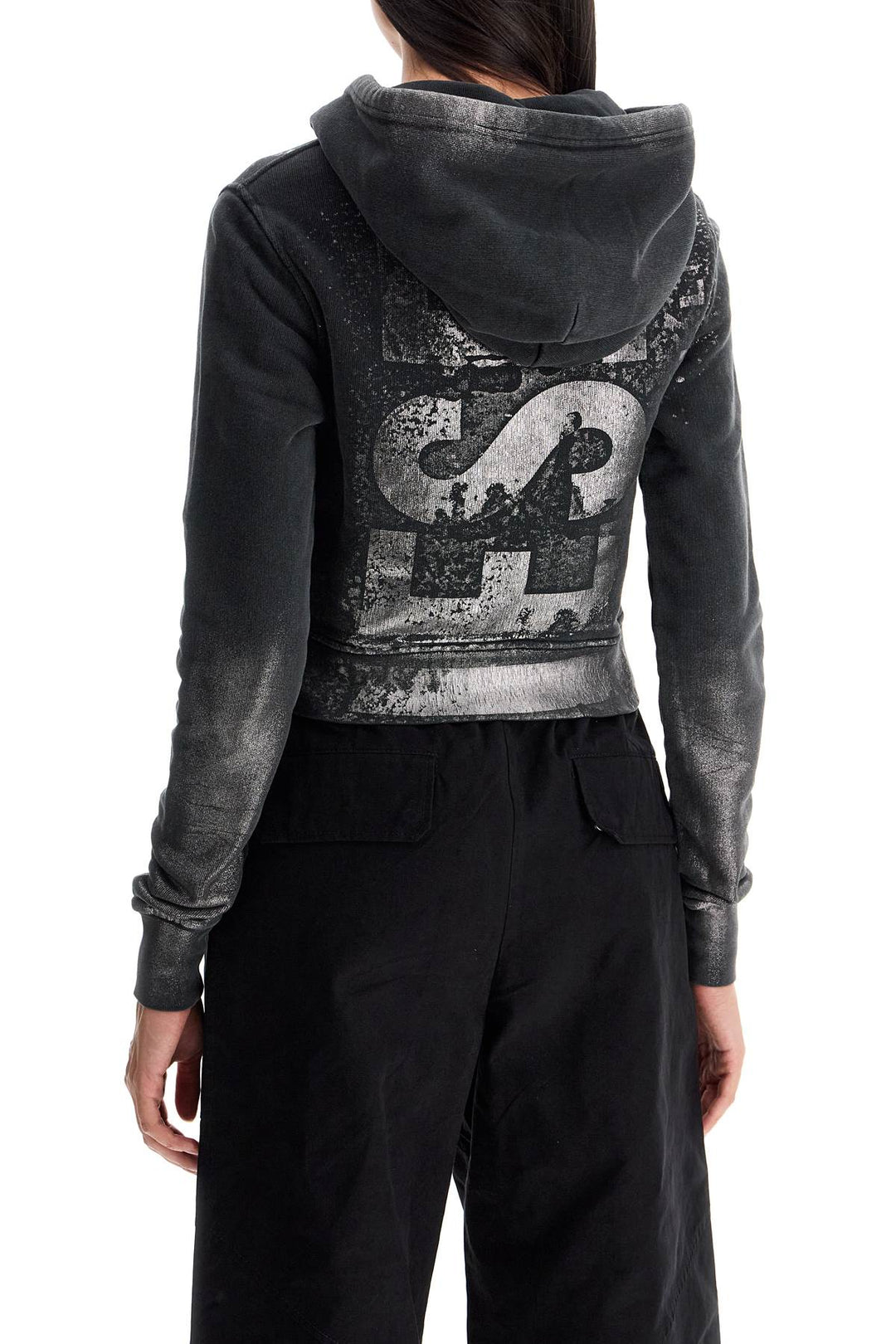 Diesel Cropped Sweatshirt