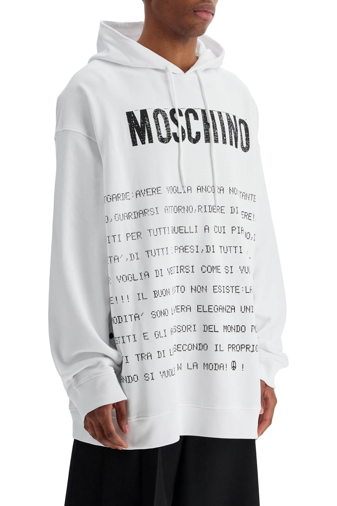 Moschino hooded sweatshirt