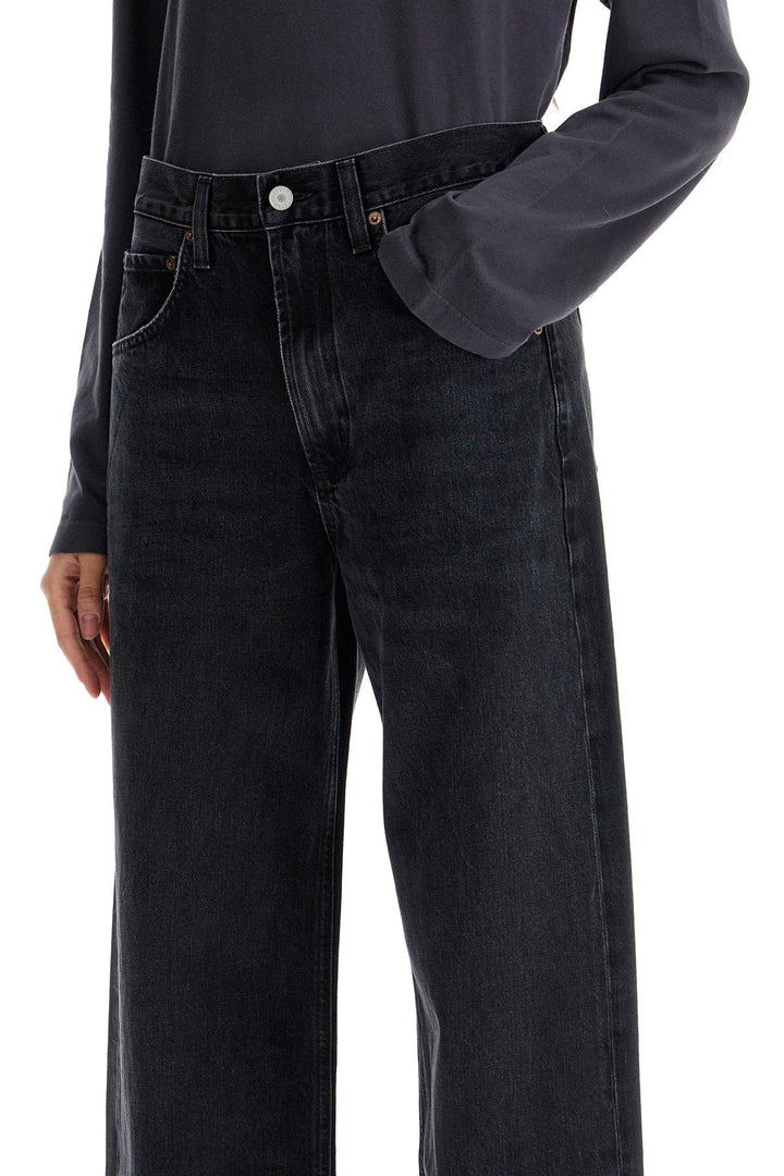 Agolde curved leg jeans