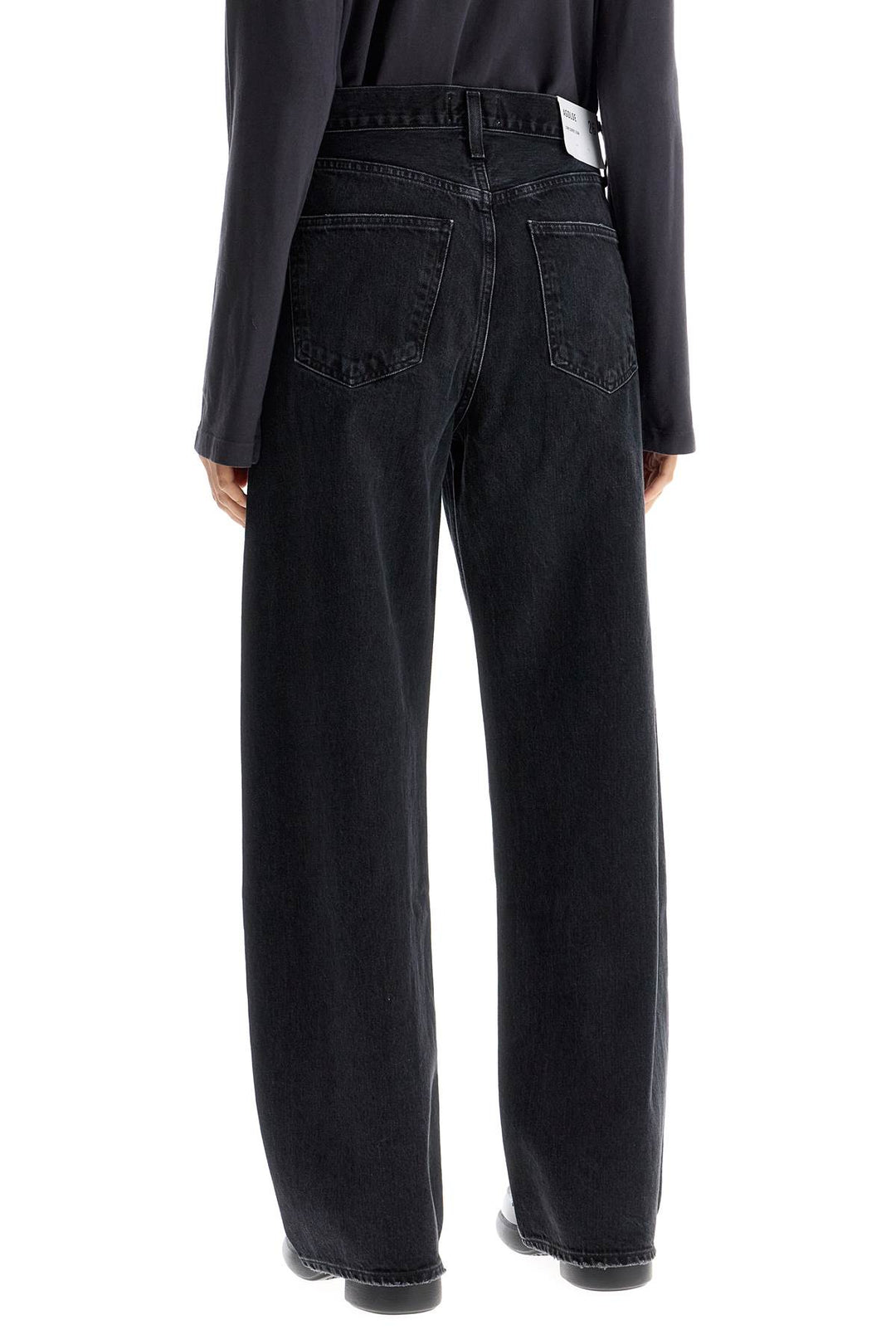 Agolde curved leg jeans