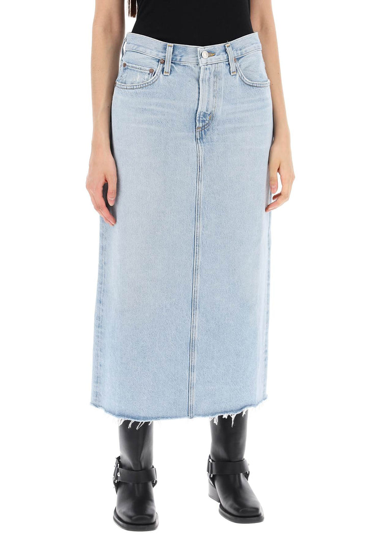 Agolde ragazza  denim skirt