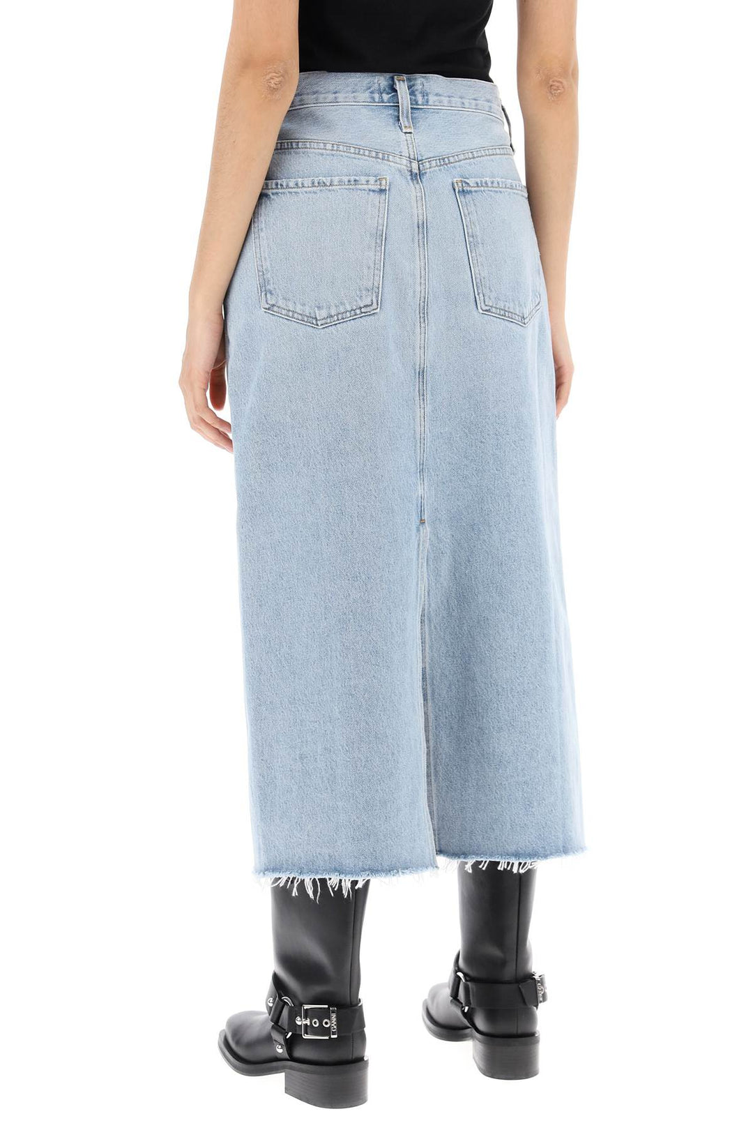 Agolde ragazza  denim skirt