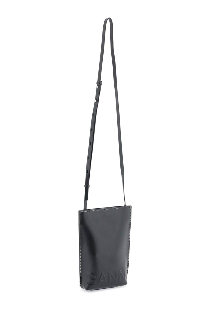 Ganni Leather Crossbody Bag