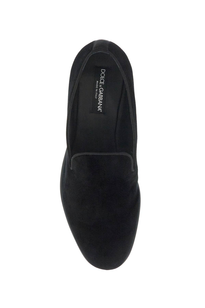 Dolce & Gabbana velvet loafers