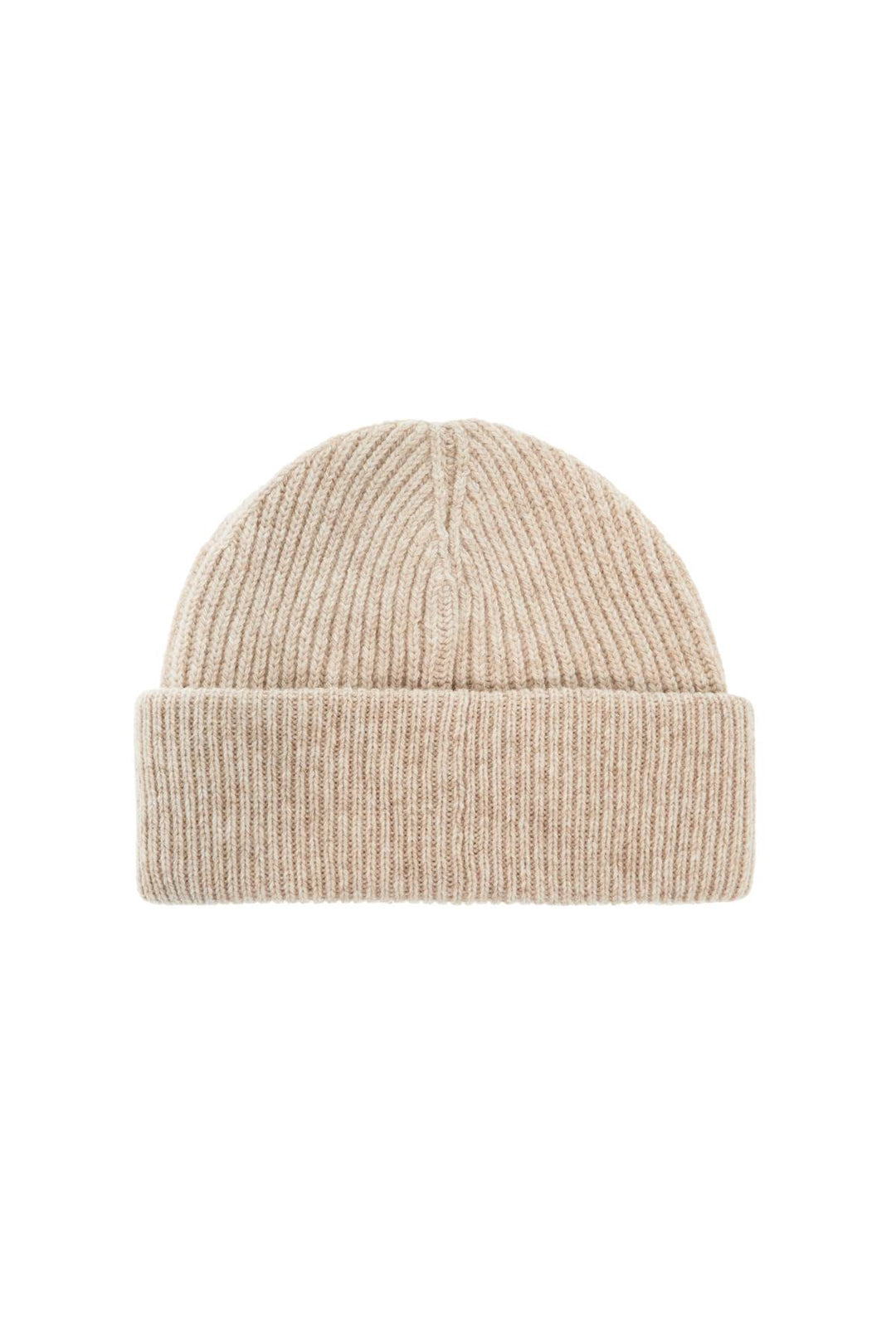 Ganni beanie hat with logo