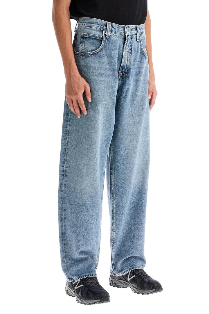 Agolde baggy tapered fusion wash ratio jeans