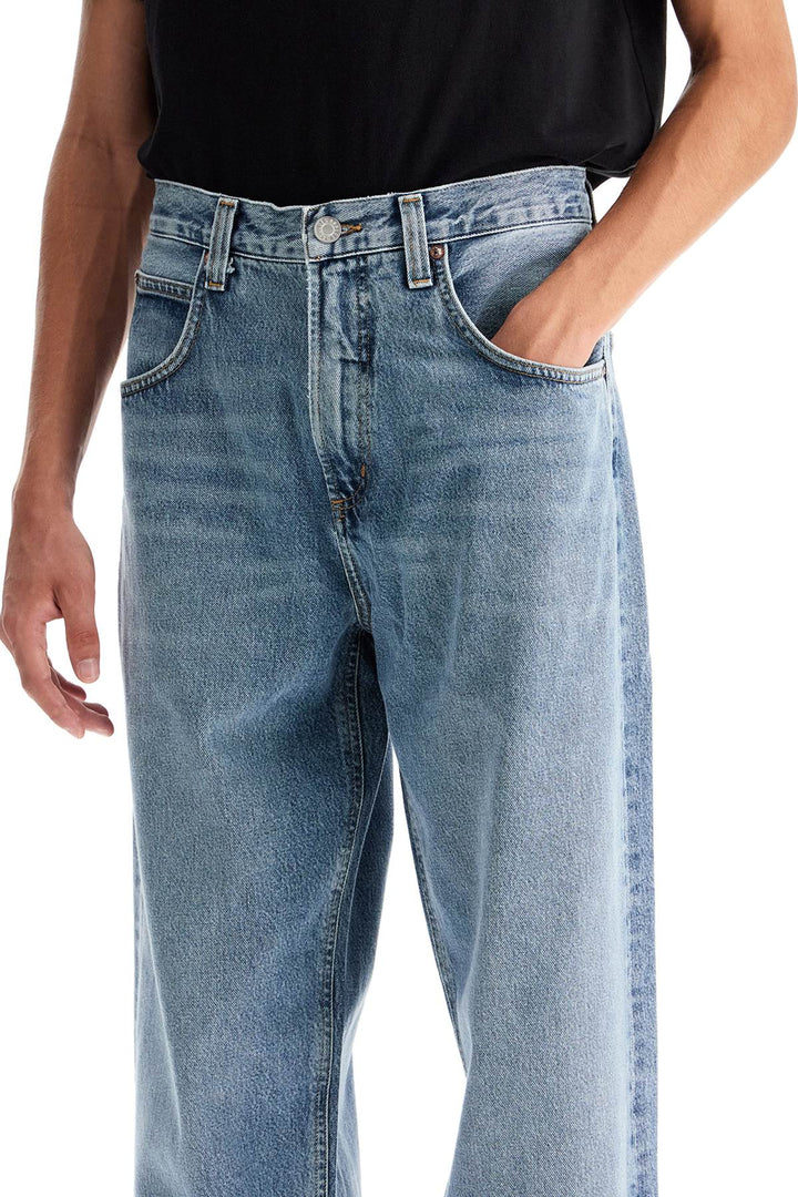 Agolde baggy tapered fusion wash ratio jeans