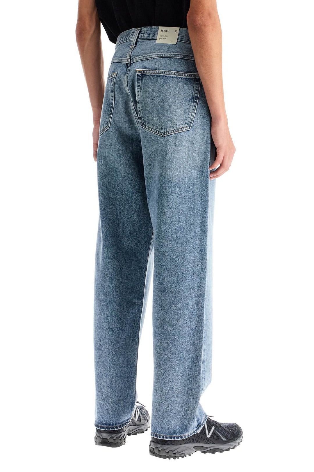 Agolde baggy tapered fusion wash ratio jeans