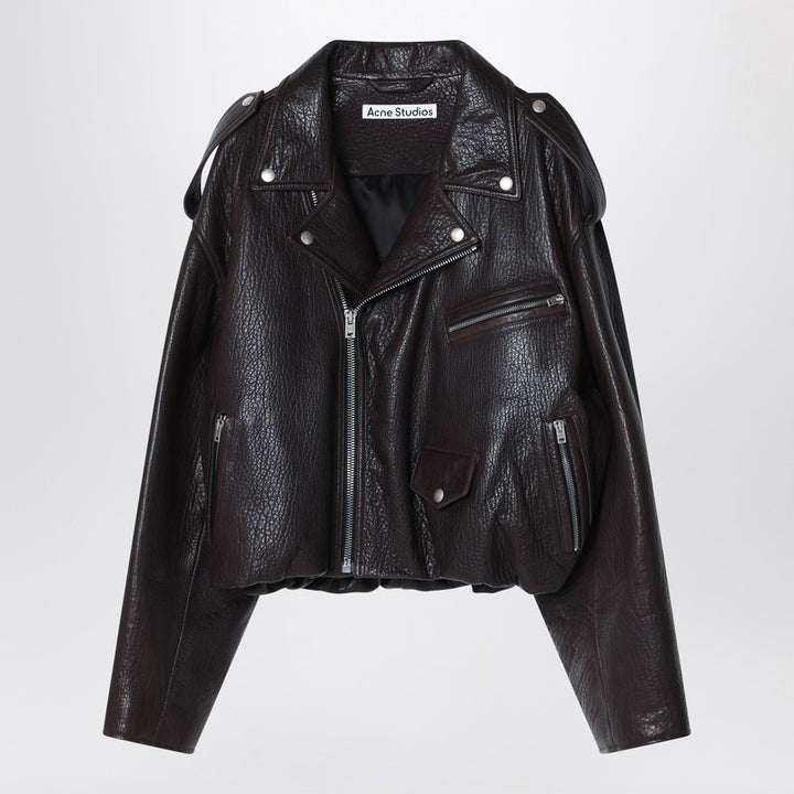 Acne Studios leather bomber jacket