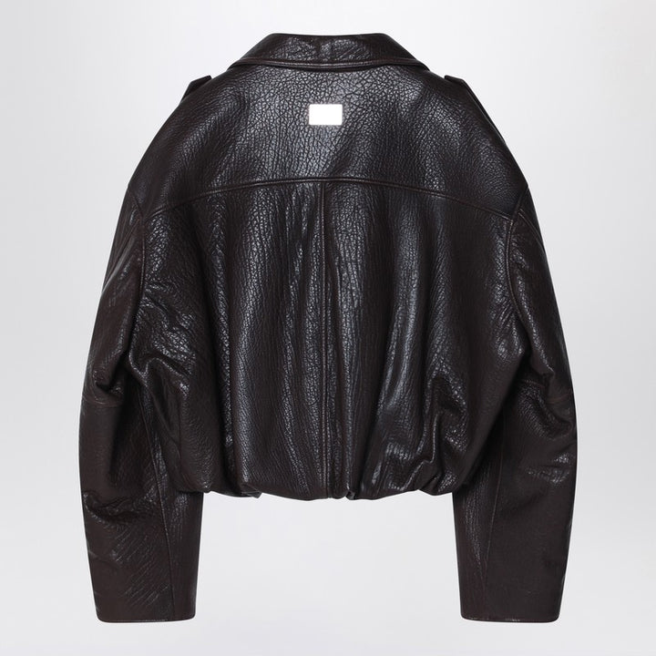 Acne Studios leather bomber jacket