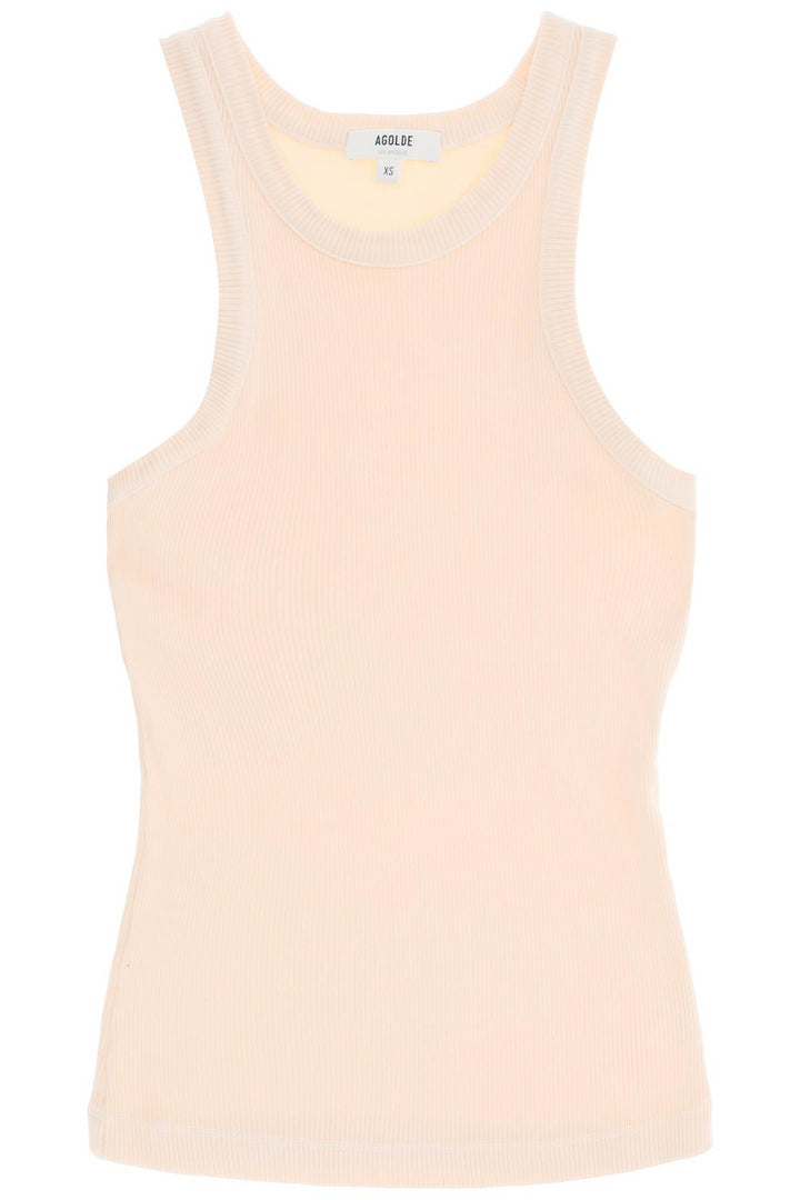 Agolde ribbed sleeveless top