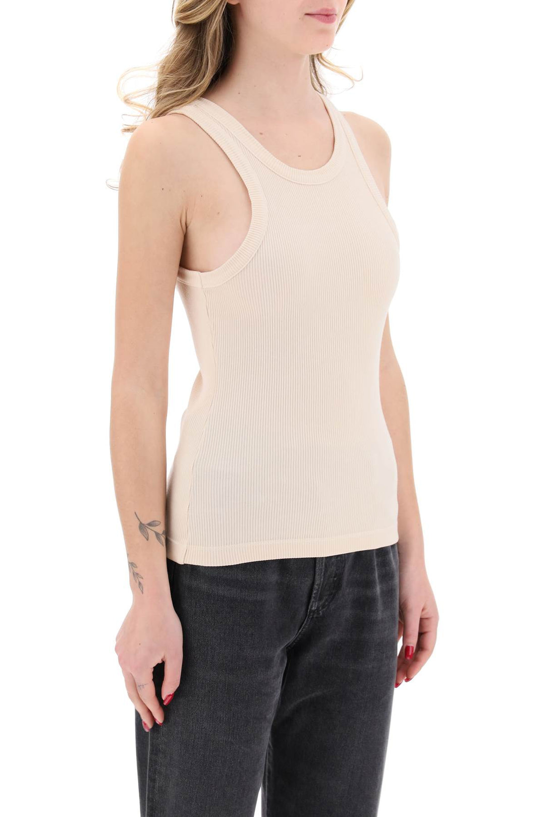 Agolde ribbed sleeveless top