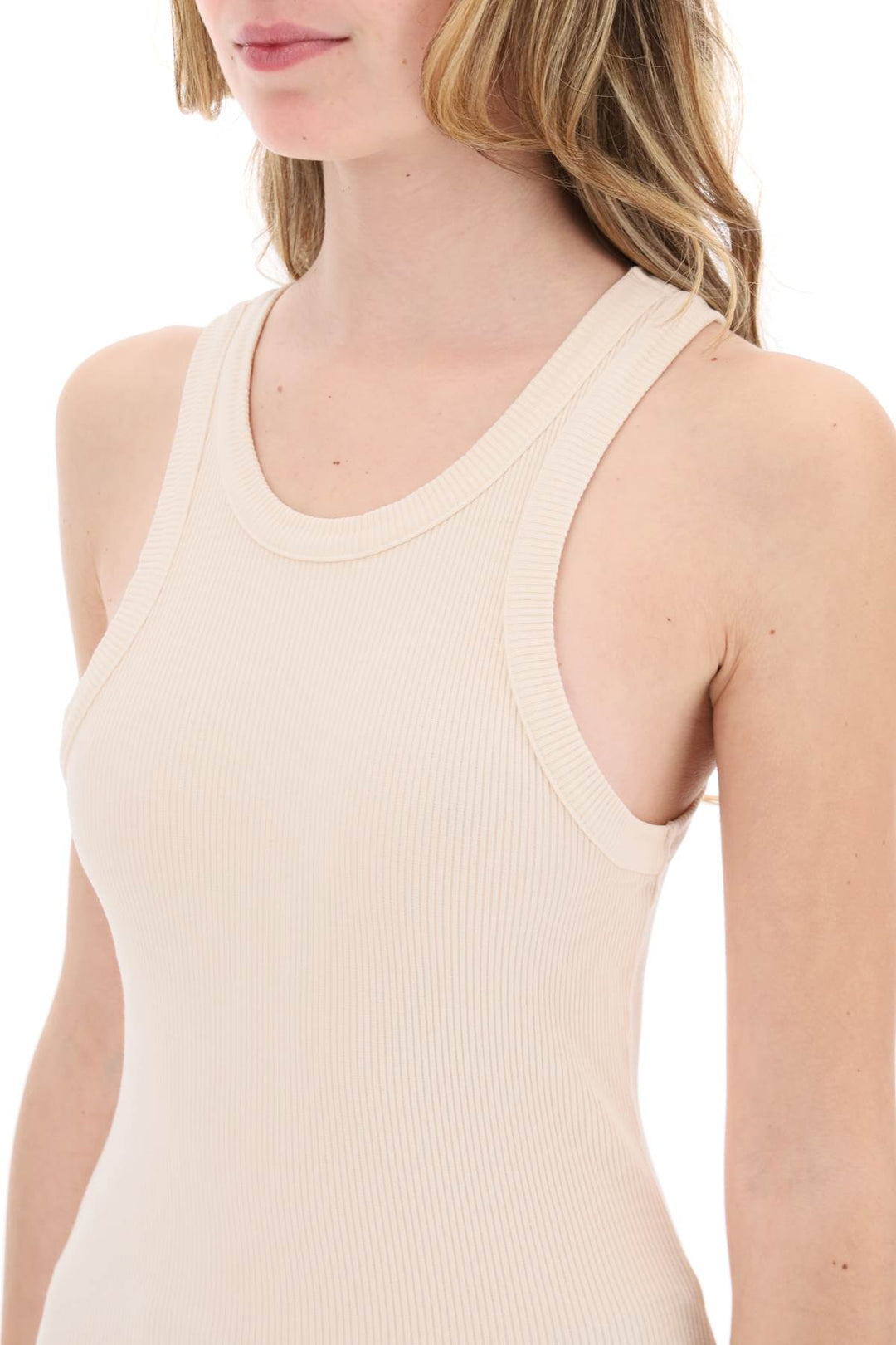 Agolde ribbed sleeveless top