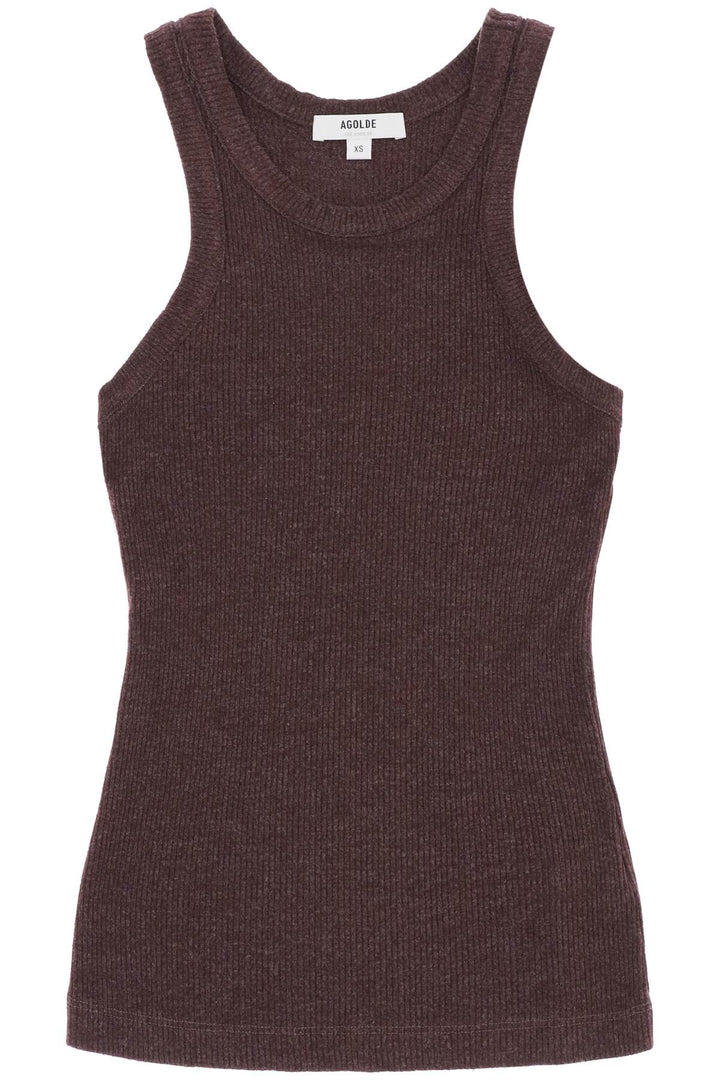 Agolde bailey knit sleeveless tank