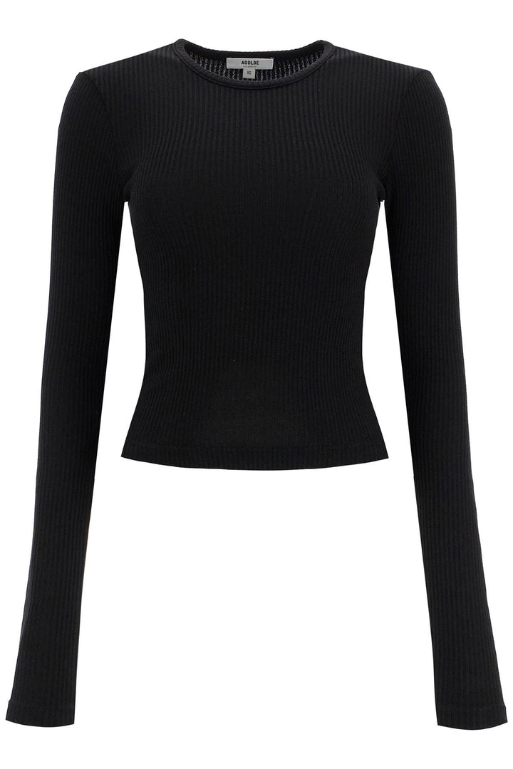 Agolde fitted long-sleeved top