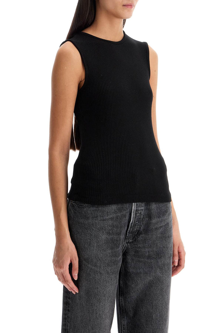 Agolde ribbed binx tanktop