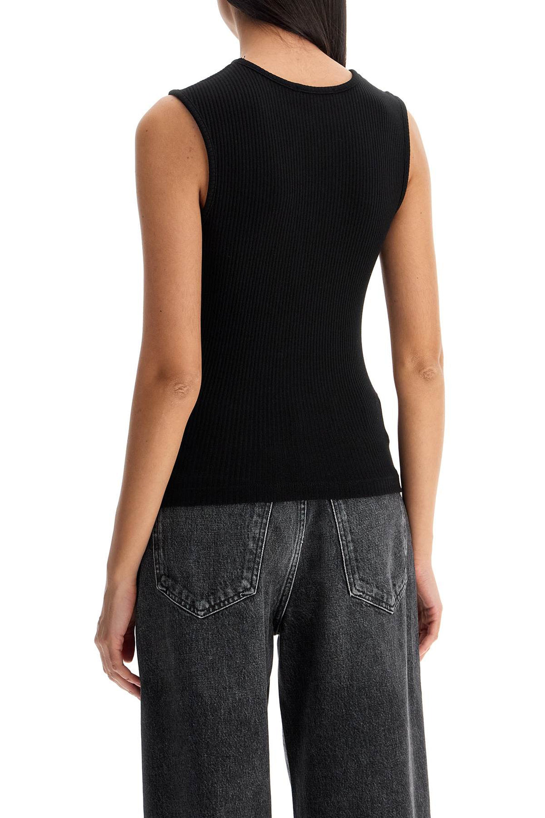 Agolde ribbed binx tanktop