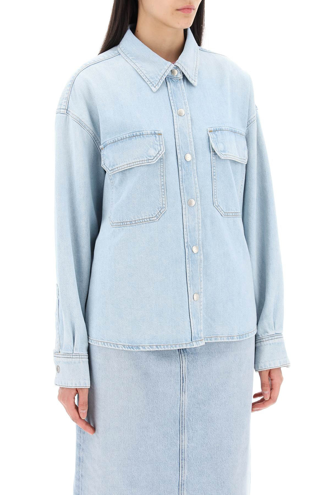 Agolde denim shirt