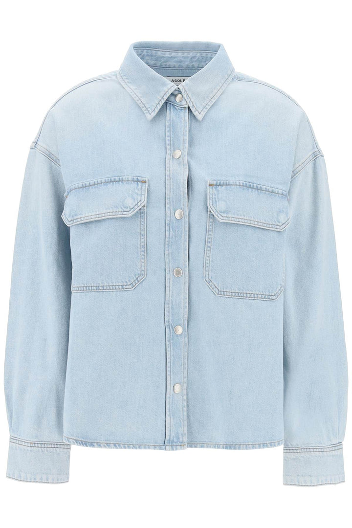 Agolde denim shirt